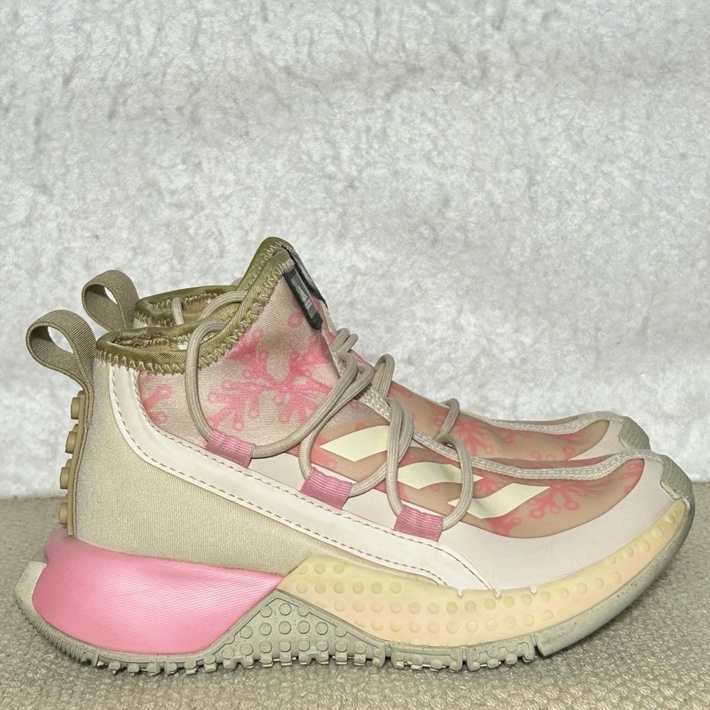 Adidas Little Kids/Toddler Adidas x LEGOA Sport Mid Pink Sneakers Shoes SZ US 13